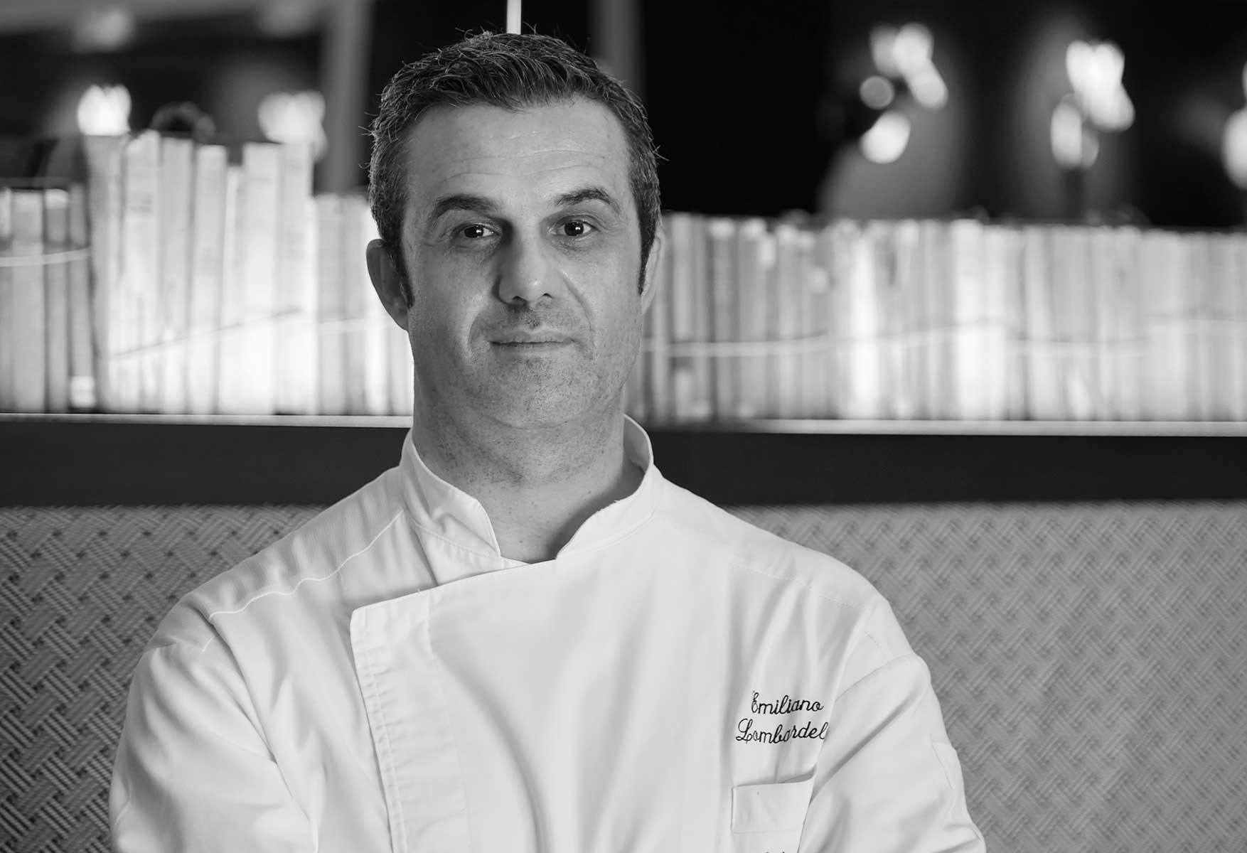 Chef Emiliano Lombardelli at Argentario Dama Dama