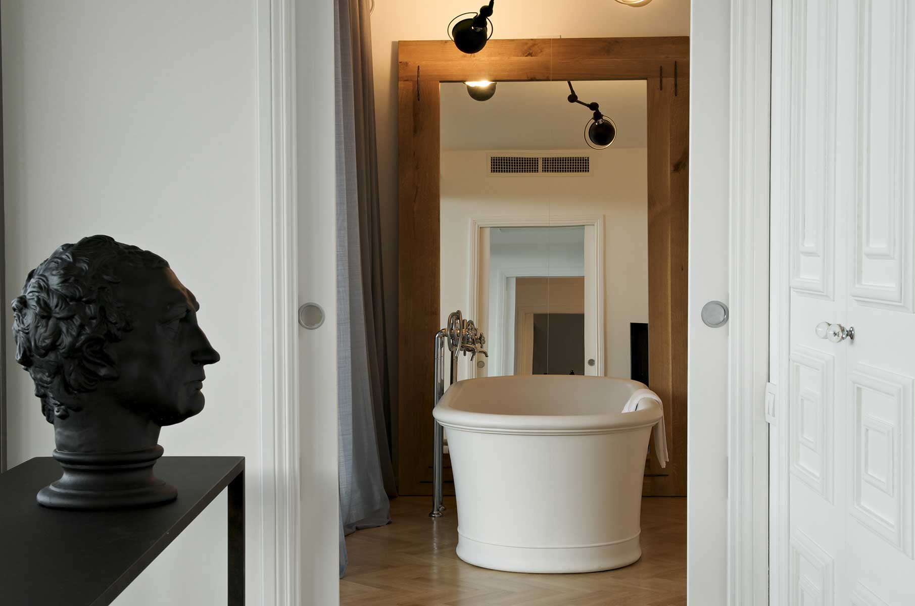 suite di lusso nell'hotel di design