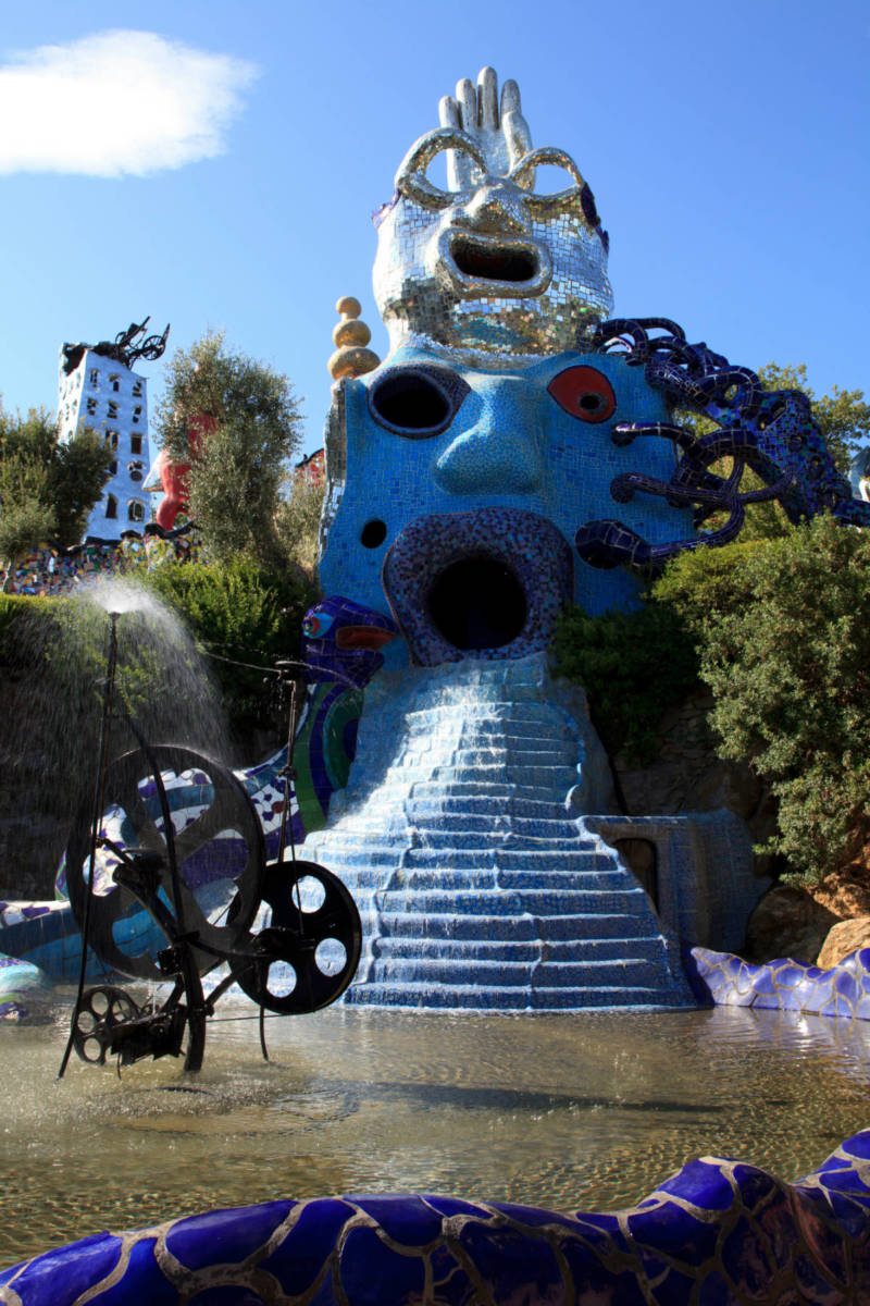 tarot garden in capalbio, maremma tuscany