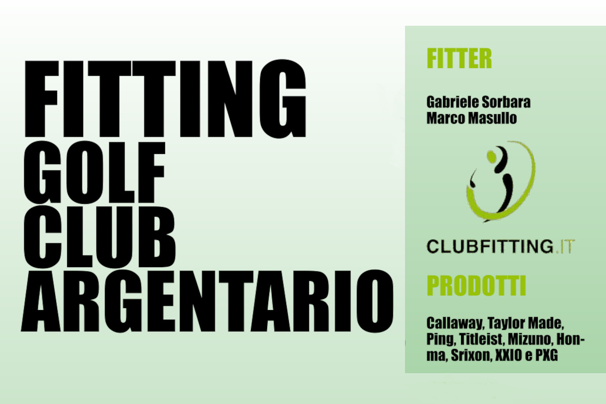 argentario golf fitting