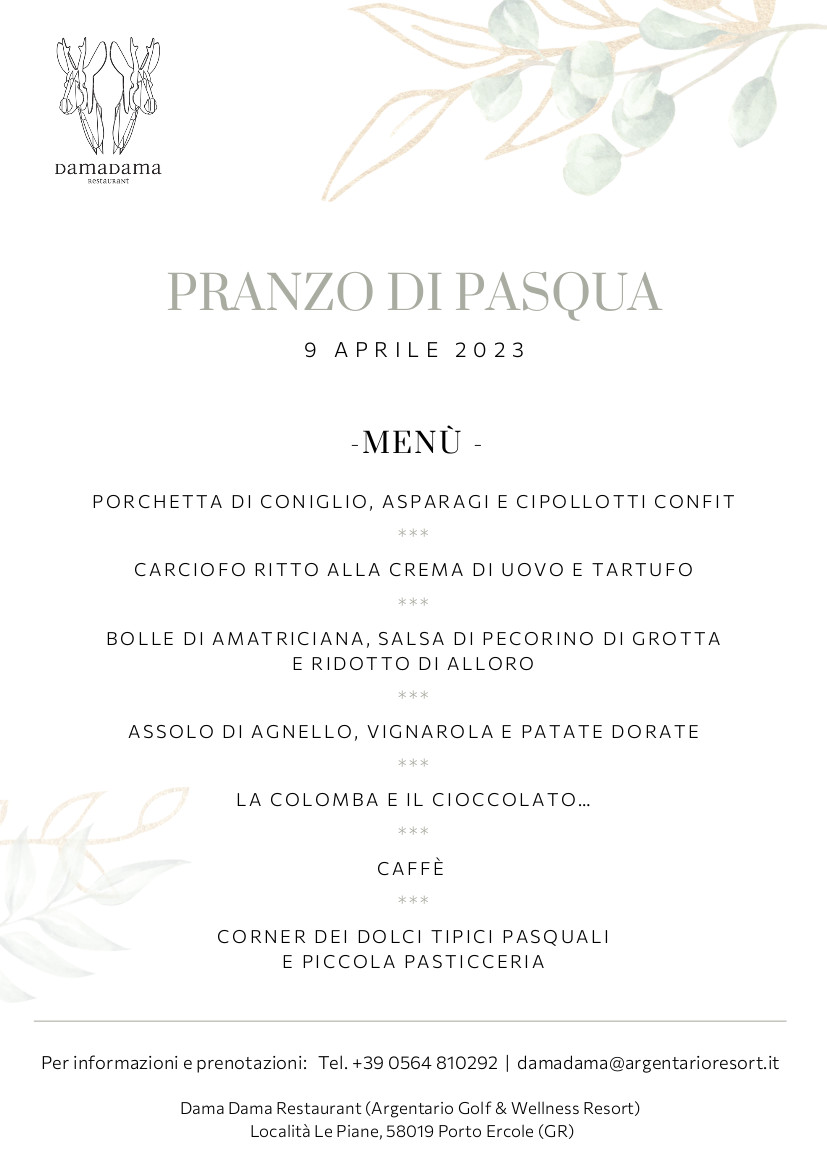 it:: menu di pasqua all'Argentario ||
en:: easter menu in porto ercole