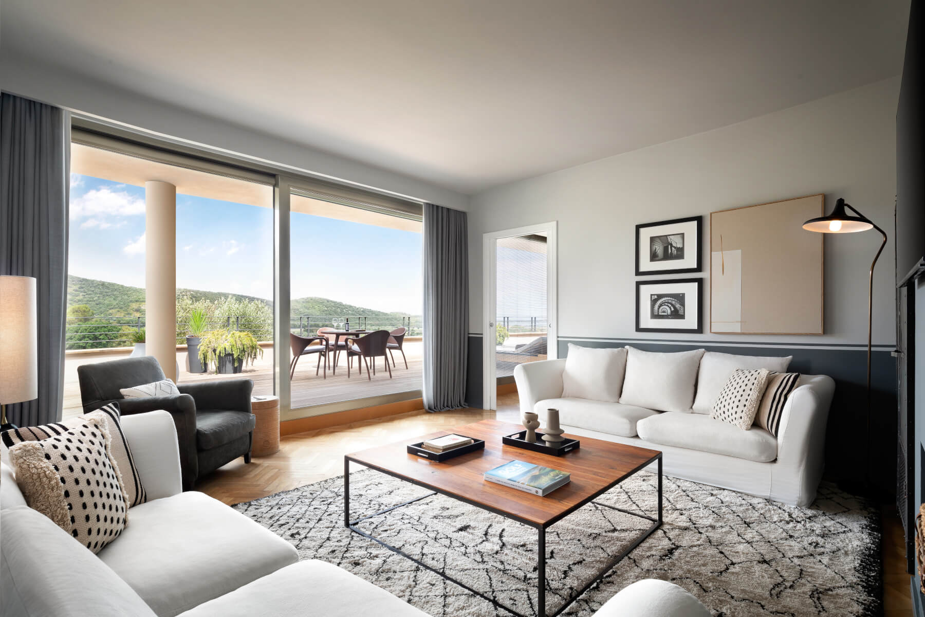 suite di lusso nell'hotel di design