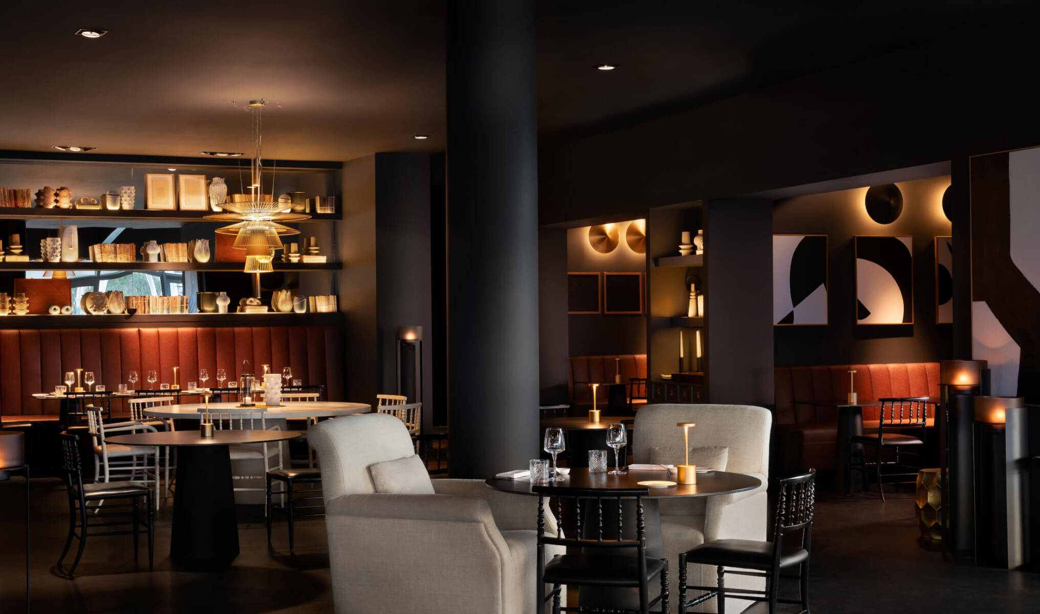Dama Dama design fine dining restaurant